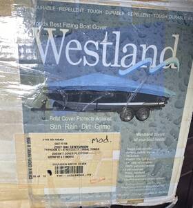 Sc5244 Westland 2007-2009 Ski Centurion Typhoon C4 Eci-xtp Tribal Tower Boat Cover Nos Silver