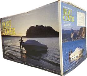 T517g Westland Cloudburst Boat Cover Usa New In Box 17 Hull Silver Gray Canvas