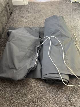 Tsk21x Westland Boat Cover Gray S44 Open Box
