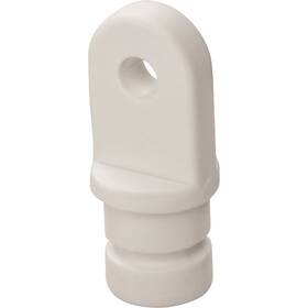 3402wp Whitecap Industries Bimini Top Fitting Inside Eye End White 3/4in Marine Hardware