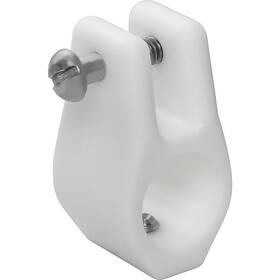 3406wp Whitecap Industries Bimini Top Jaw Slide 3/4 Inch Tube Nylon White Single