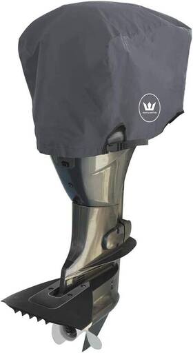 Ws1-225-chl Windstorm By Eevelle Usa Ws1-225 Polyester Outboard Marine Boat Cover Charcoal
