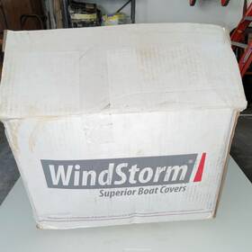 Wswbb158ob Windstorm Canvas Bass Boat Cover -waterproof - 16ft Item #wswbb158ob