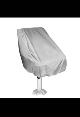 X002ef244z Womaco 2 Boat Seat Covers Silver Heavy Duty Chair Cover Weather Proof