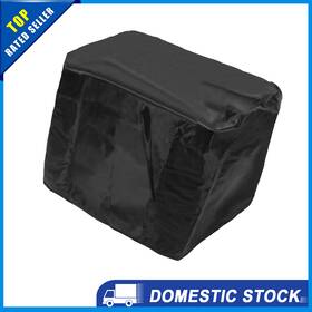 210d X Autohaux 723115150612 Half Motor Engine Boat Cover Oxford Cloth Waterproof 15hp Black Pack Of 1