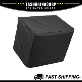 X Autohaux 723115311716 Piece Of 1 Outboard Boat Motor Engine Covers 600d Oxford Black Fit For Yamaha