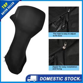 X Autohaux 724708782494 600d Oxford Cloth Motor Full Outboard Ship Engine Cover For 6-15hp Pack Of 1