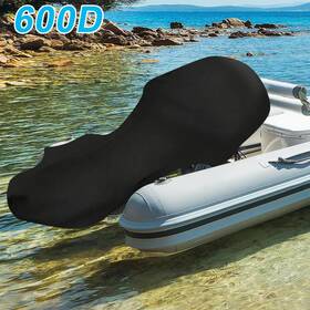 X Autohaux 747709956718 600d Oxford Cloth Waterproof Motor Full Outboard Boat Engine Cover For 6-15hp