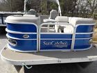 X24rs Suncatcher New Pontoon Boat Daytona Blue Tan Interior