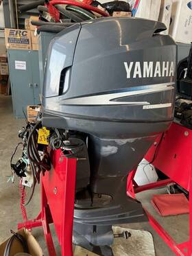 F115txra Yamaha 2002 F150 Used 150hp 25 Inch Reg Turning Outbaord With Binnacle Controls