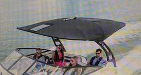 F5v-u318c-10-00 Yamaha Bimini Top With Solar Panel 18-20 242 Ltd Free Shipping