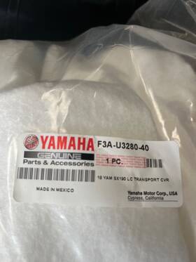 Fa-u3280-40 Yamaha Boat Cover For Sx 190 Original Shipping