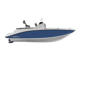 Mar-19fsh-dx-19 Yamaha 190 Fsh Deluxe Center Console Boat Cover Premium Black