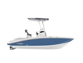 Mar-19fsh-tt-17 Yamaha 190 Fsh Sport Center Console Premium Cover Boat Black