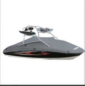 Mar-pc230-tw-ch Yamaha 2007-2009 Sx230 Ar230 Sr230 Ho Jet Boat Mooring Cover Charcoal