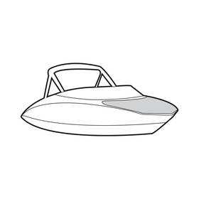 Mar-255xd-bc-21 Yamaha Marine New Oem Black Bow Cover- Twenty-five Feet
