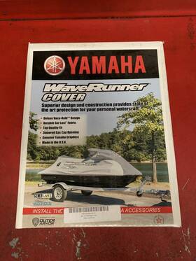 Mwv-cvrsj-gy-12 Yamaha 2012-2020 Superjet Black Pwc Cover