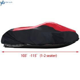 Yi183519t Yibei-tech Waterproof Marine Grade 420d Heavy Duty Polyester Pwc Cover Trailerable Jet Ski