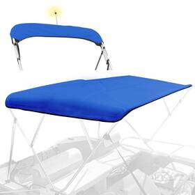 Yimsting 735530866214 4 Bow Bimini Top Replacement Canvas For Boat With Light Hole And Storage Boot