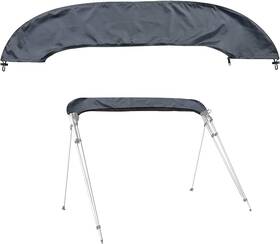 Grey-351-xxl Yuyakacover Bimini Top Boot Cover Suitable For 3-4 Bow Tops Storage Boat Replace