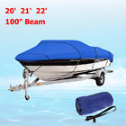 Zdc3497935 Matcc Blue Trailerable Fish Ski Boat Cover Waterproof 8283585575961
