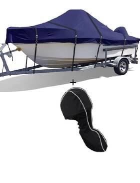 B0cdpmcfgf Zenicham 900d Center Console/motor Boat Cover 17ft-19ft New Open Box