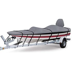 Zuihao 800d Heavy Duty Boat Cover Trailerable Waterproof Bass