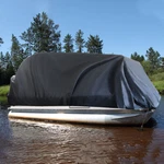 21-24FT Heavy Duty Trailerable Waterproof Boat Cover Fishing Ski Beam Gray. Fixed Price $33.82.
