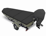 Quality Heavy Duty 5 Layers 1200D Jon Boat Cover 14FT -16 With Motor. Fixed Price $85.95.