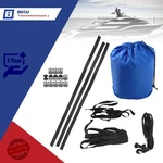 17-20FT 21-24FT Uv Dust Resistant Waterproof Trailerable Pontoon Boat Cover New. Fixed Price $32.90.