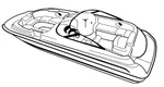 7.6OZ Boat Cover Ebbtide/dynatrak Mystique 2400 Funcruiser Dc Extd Swpf 02-04. Fixed Price $984.86.