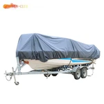 New V-hull 210D Gray 17-19FT Waterproof Boat Cover Trailerable Fishing Ski Bass. Fixed Price $26.93.