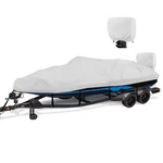 1200D Waterproof Cover For 14'-16' Bass & V-hull Boats Heavy Duty Gray. Fixed Price $80.39.