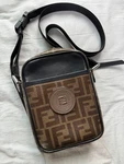 Fendi Shoulder Bag Brown Canvas/leather #QY2CYP. Fixed Price $646.75.