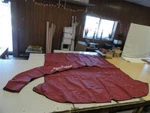 Misty Harbor Bimini Top With Boot 002019-W Wine 84" X 74 1/2" Marine Boat. Fixed Price $101.97.