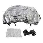 Heavy Duty Boat Cover Waterproof 210D Silver For 16-18FT Fishing Jon Beam. Fixed Price $24.99.