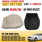 Leather Driver Bottom Seat Cover For 08-14 Mercedes Benz C250 C300 350 Black/tan. Fixed Price $8.54.