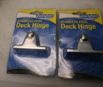 2 New Marpac Stainless Steel Bimini Top Deck Hinges 7-0198. Fixed Price $13.99.