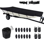 420D Jon Boat Cover 16FT Waterproof Trailerable W/ Accessories - Upgraded Versio. Fixed Price $56.69.