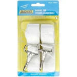 Seachoice 50-78801 White Adjustable Bimini Top Straps Boats 2 Pack Of 1" Wide. Fixed Price $17.00.