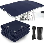 Heavy Duty 1200D Marine Grade T-top Canvas Replacement For Center Console Boat,. Fixed Price $135.95.
