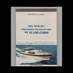 Matchbook Cover - Chris Craft Boat Dealer Hundley Co. Lake Dallas Tx. Fixed Price $7.95.