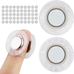 25 Pairs Mini Invisible Sew Magnetic Snap Pvc Round Shape Hidden Purse Closure F. Fixed Price $24.60.