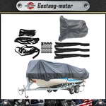 210D 14-16 Ft Boat Cover Heavy Duty Trailerable Waterproof 90" Grey. Fixed Price $28.00.