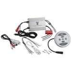 Pyle PLMRMBT5S Marine Grade Bluetooth 600 Watt Max 2-CH Silver Amplifier. Fixed Price $95.99.
