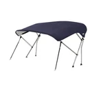 Oceansouth 3 Bow Bimini Top Boat Cover 4FT Long With Rear Support Poles. Fixed Price $214.16.