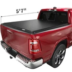 5.7FT Tonneau Cover Roll Up For 2009- 2018 Dodge Ram 1500 19-24 Classic. Fixed Price $135.99.
