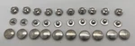 Vintage Handy Button Machine Co. Snap Fasteners Nickel Molds Size 132 10 Sets. Fixed Price $10.99.