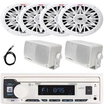 Pyle Usb Aux Digital Receiver, 4X 6X9" 260W Speakers, 2X 3.5'' 3-WAY. Fixed Price $194.49.