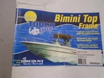 Marpac Tough Guy Kd Aluminum Bimini Top Frame 42"X6'X67-72" 7-8081 #4. Fixed Price $212.85.